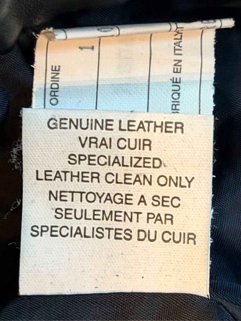 Armani Collezioni Black Leather Waistband Detail - Picture 6 of 7